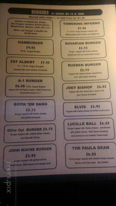 Jimmy's Pizza Lounge - Wataga, IL menu_pic
