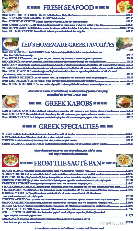 Main Street Grille - Muncy, PA menu_pic