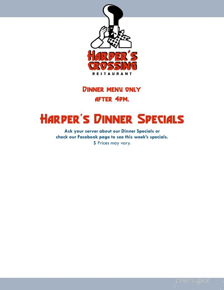 Harper's Crossing Restaurant - Bear Creek, NC