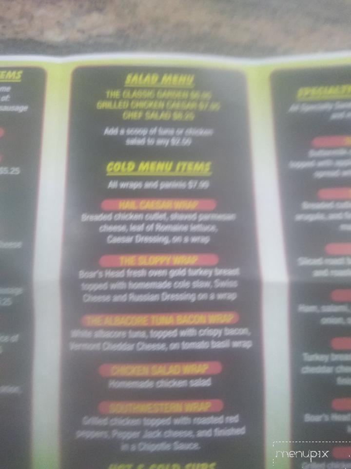 Bay Leaf Deli and Catering - Neptune Township, NJ menu_pic