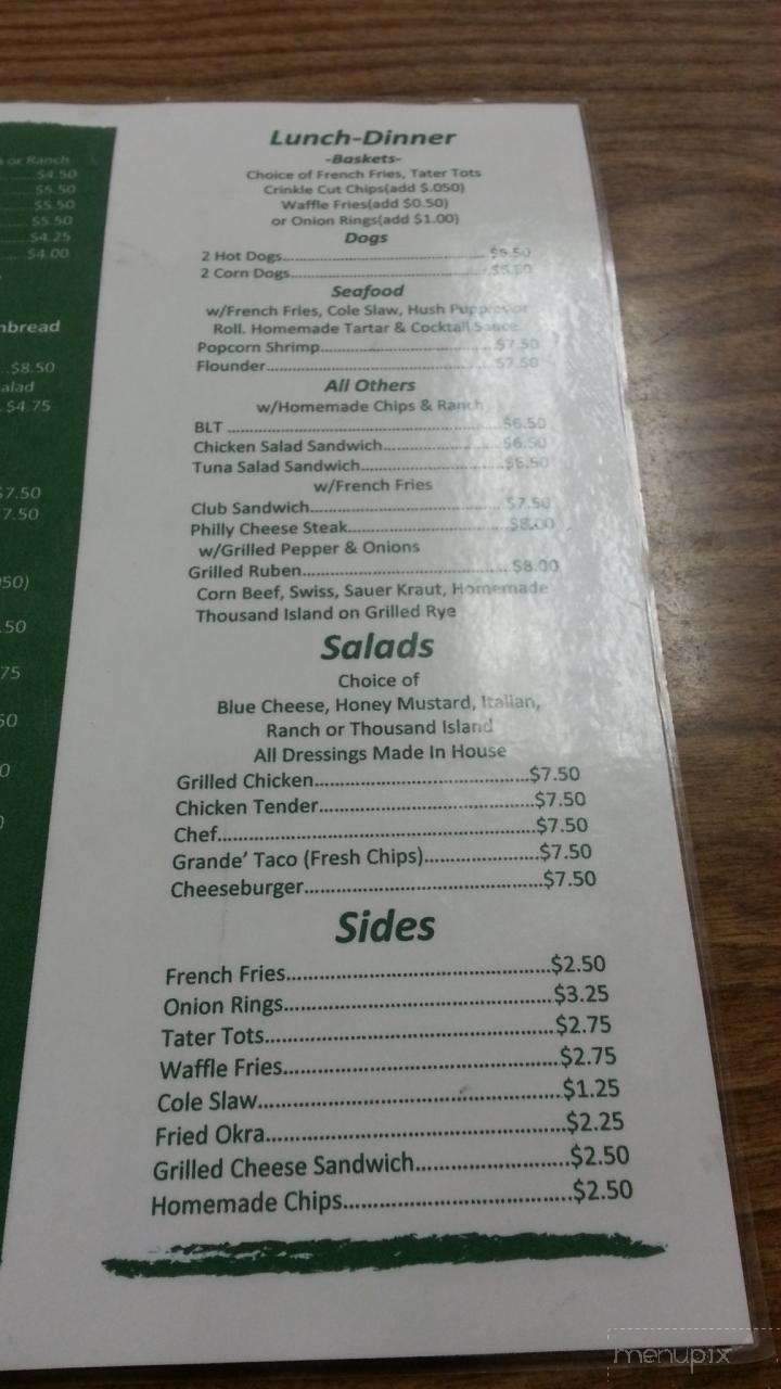 Market Grill - Marion, NC menu_pic