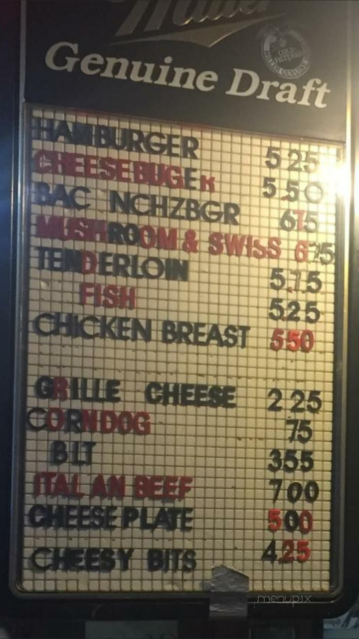 Snack's Cafe - West Terre Haute, IN menu_pic