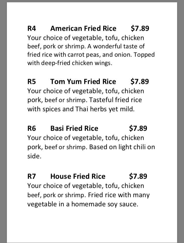 Lotus Thai Cuisine - Athens, TN