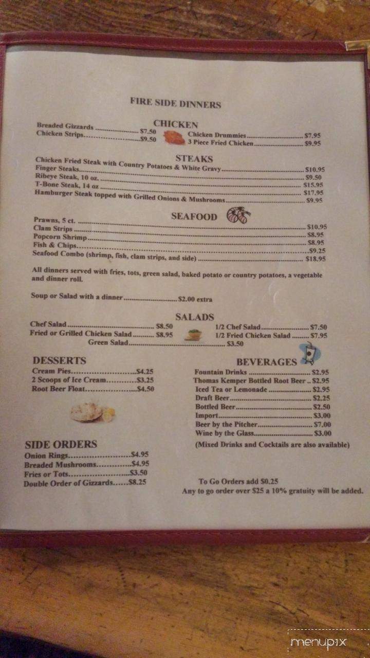 De Rail-Oregon Trail Cafe - Glenns Ferry, ID menu_pic