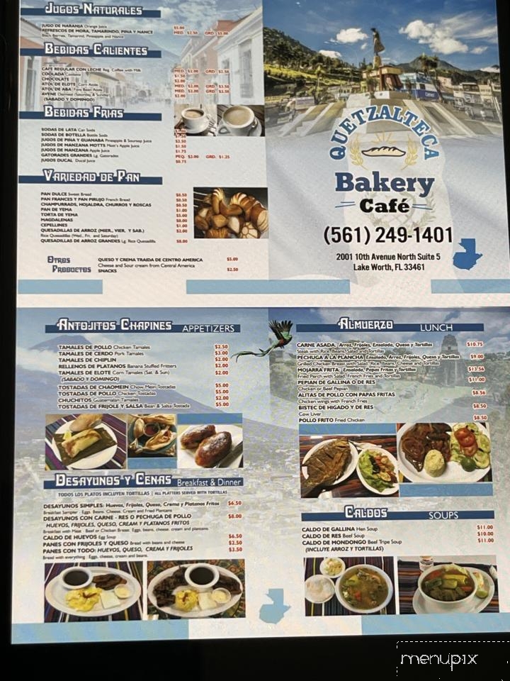 Panaderia La Quetzalteca - Lake Worth, FL menu_pic