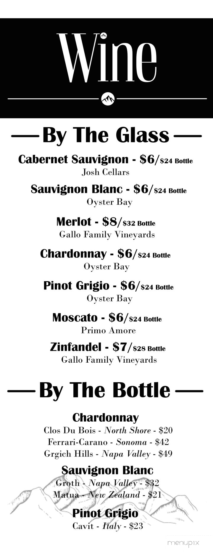 The Divide - Encampment, WY menu_pic