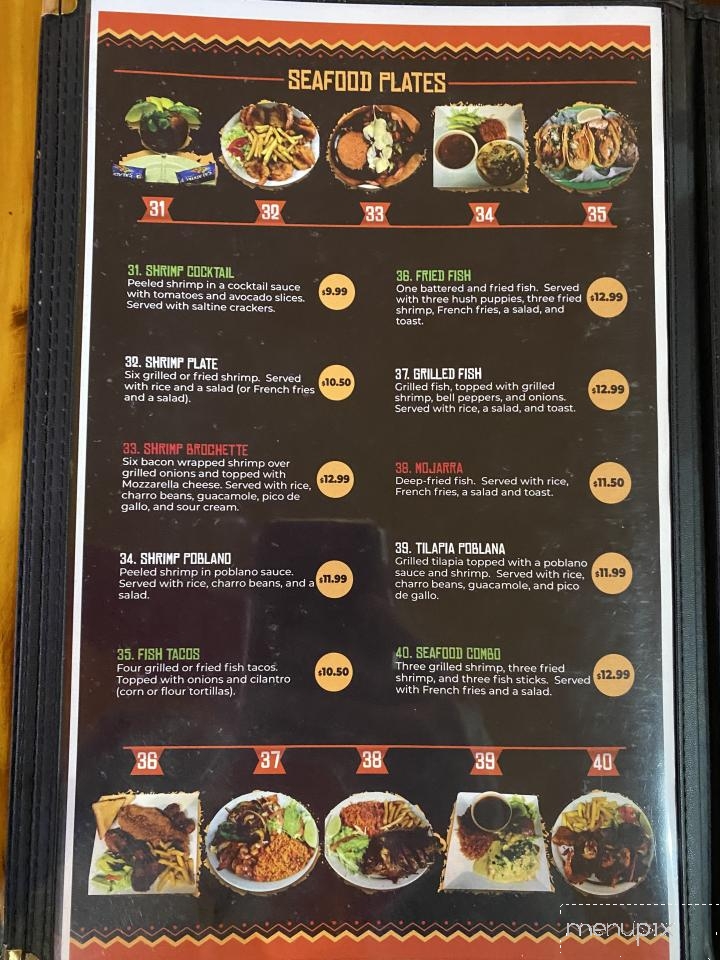 Taqueria Azteca - Eagle Lake, TX menu_pic
