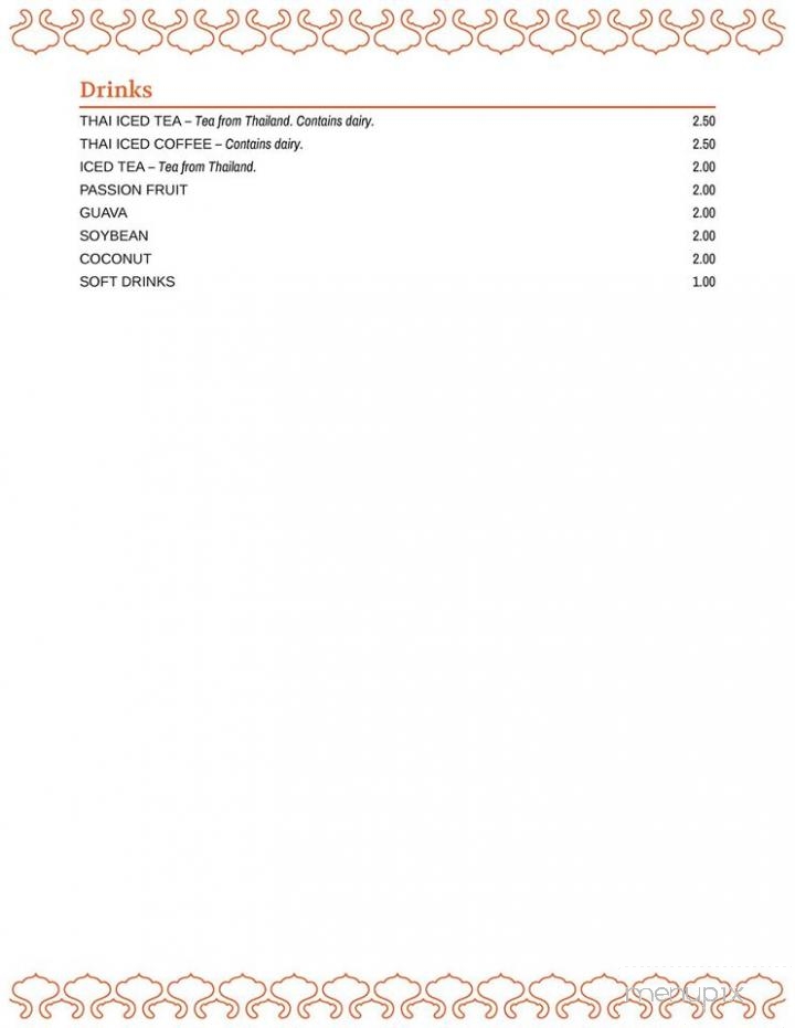 Thai Pho Restaurant - Oxford Charter Township, MI menu_pic