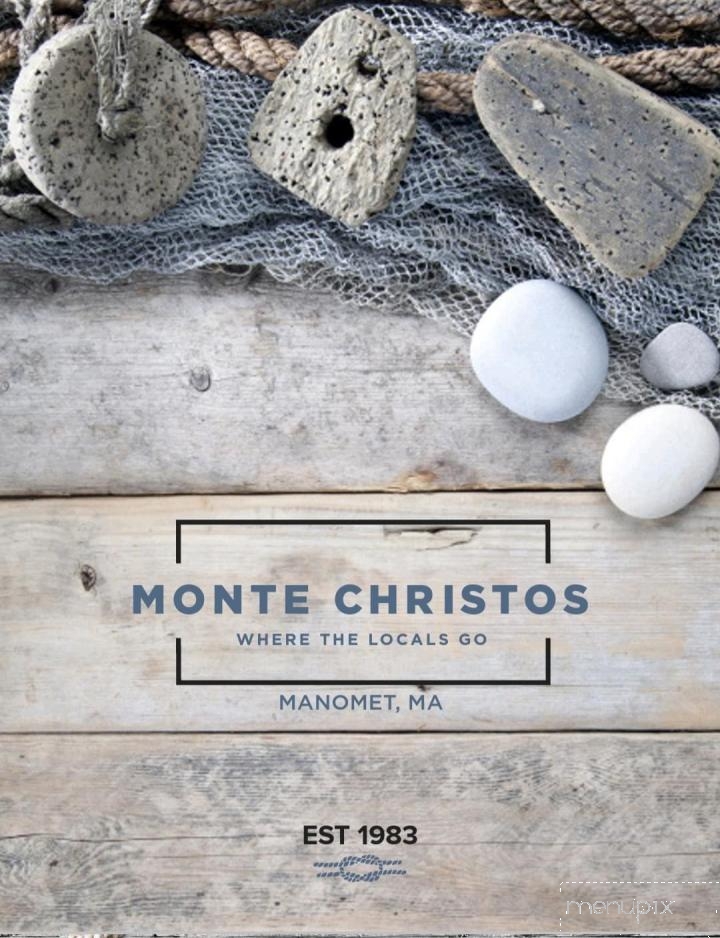 Monte Christos Restaurant - Manomet, MA menu_pic