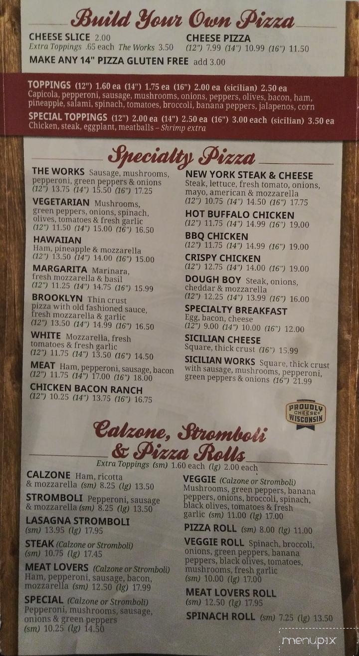 Gennaro's Italian Restaurant - Moorefield, WV menu_pic