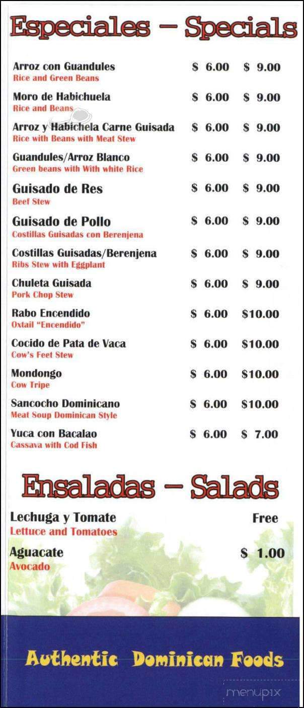 La Esquina Del Bronco - Philadelphia, PA menu_pic