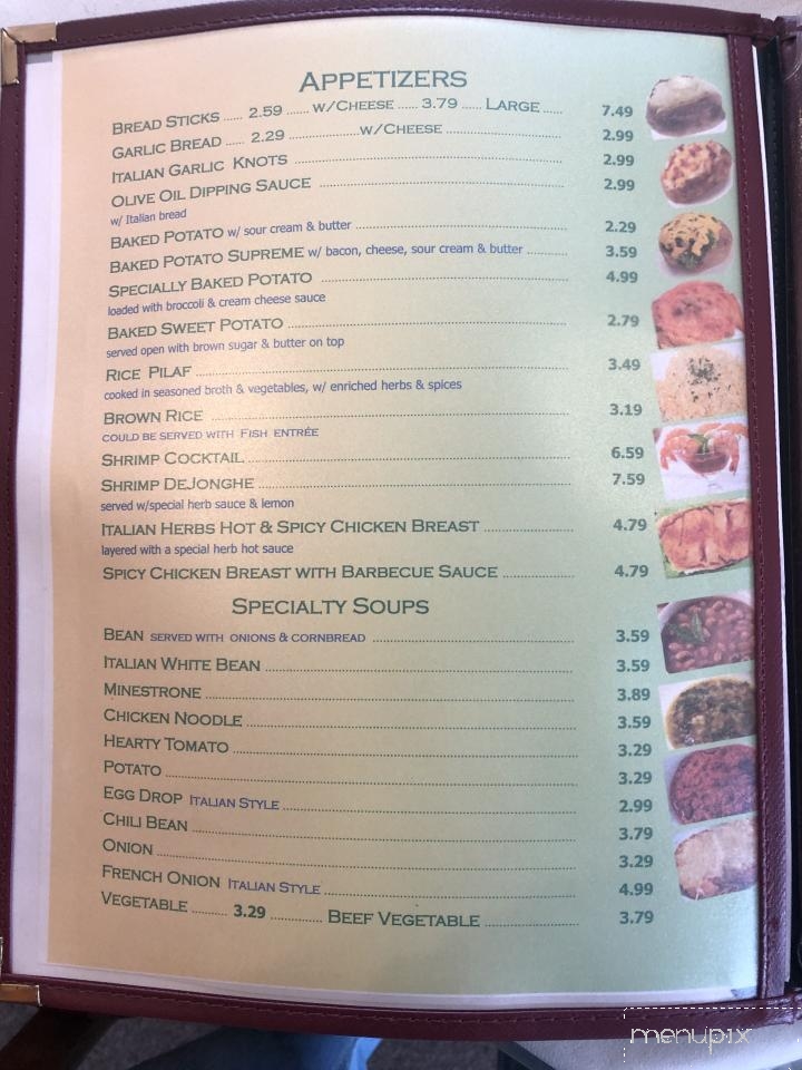 Valentino's - Clintwood, VA menu_pic