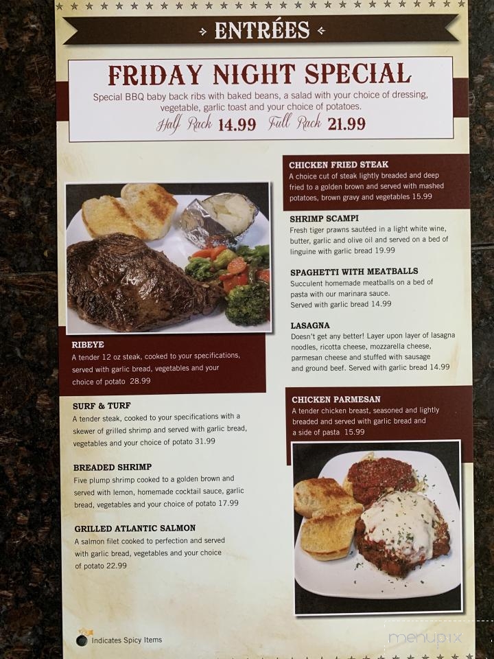 Marty's Family Restaurant & Bombers Sports Bar - Rock Springs, WY menu_pic