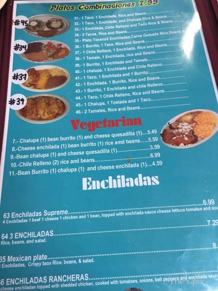Taqueria Altos DE Jalisco - Fredericksburg, TX menu_pic