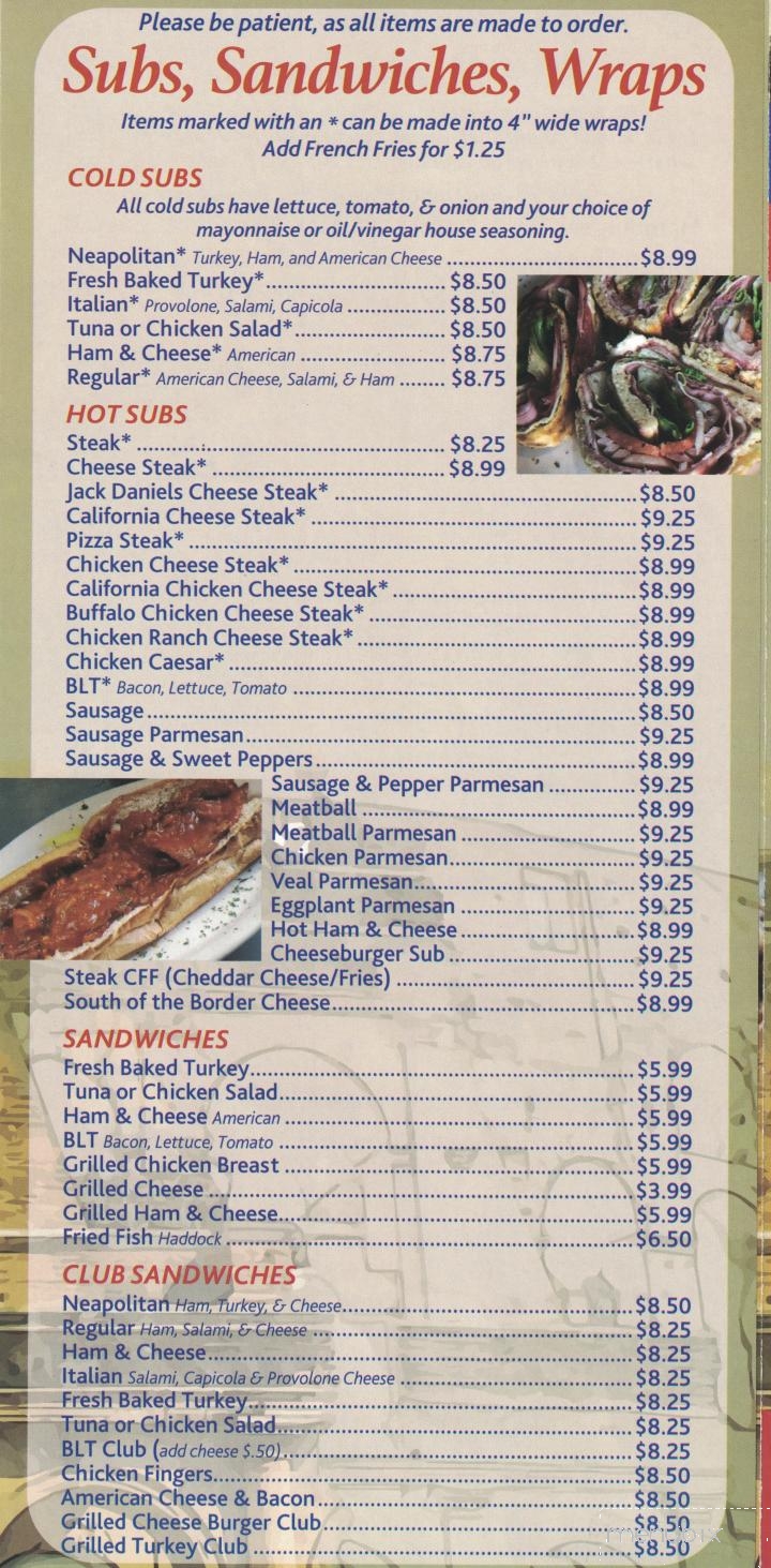 Neapolitan Italian Eatery - Haines City, FL menu_pic