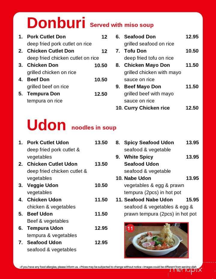 Jacob's Noodle & Cutlet - Kamloops, BC menu_pic