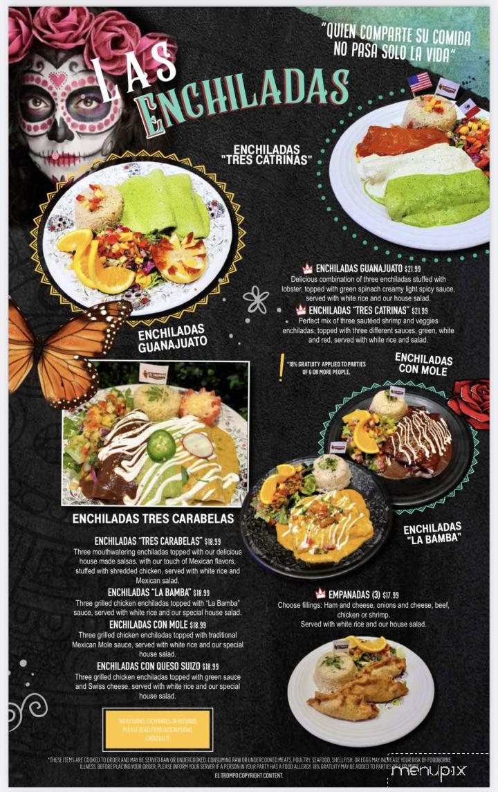 El Trompo - West Chester, OH menu_pic