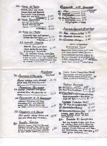 Veracruz Restaurant - Santa Fe Springs, CA menu_pic