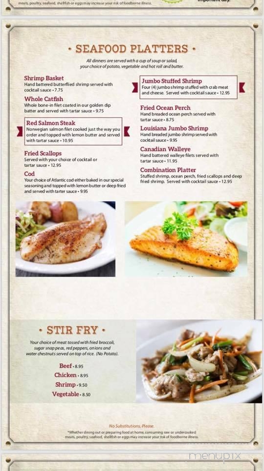 Country Junction - Freeport, IL menu_pic