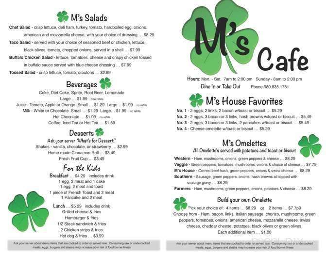 M's Cafe - Midland, MI