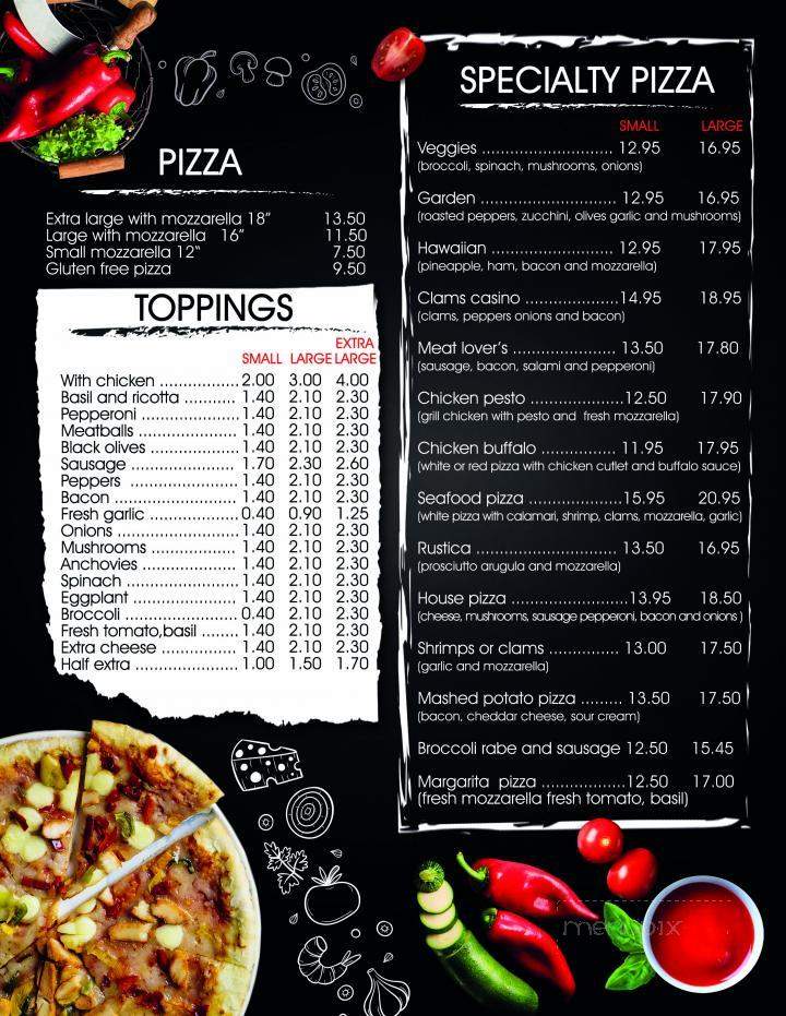 Genaro's Pizza Restaurant - Branford, CT menu_pic