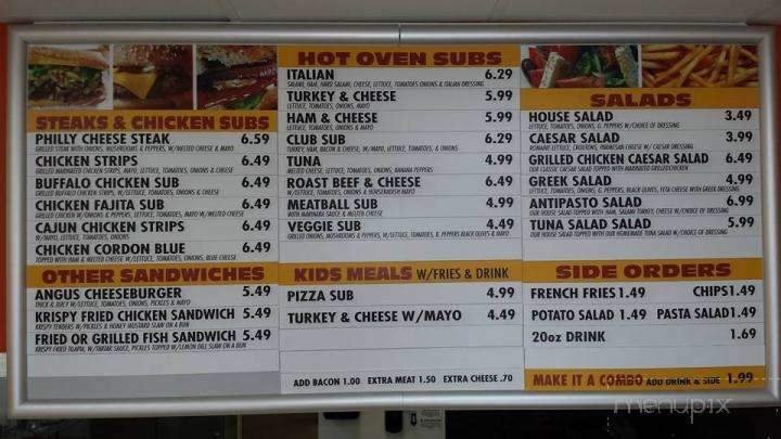Chex Grill - Charlotte, NC menu_pic