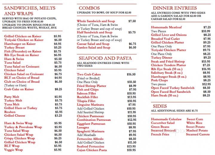 Orchard Cafe - Odenton, MD menu_pic
