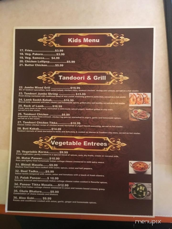 Napali Chulo And Indian Cuisine - Fort Worth, TX menu_pic