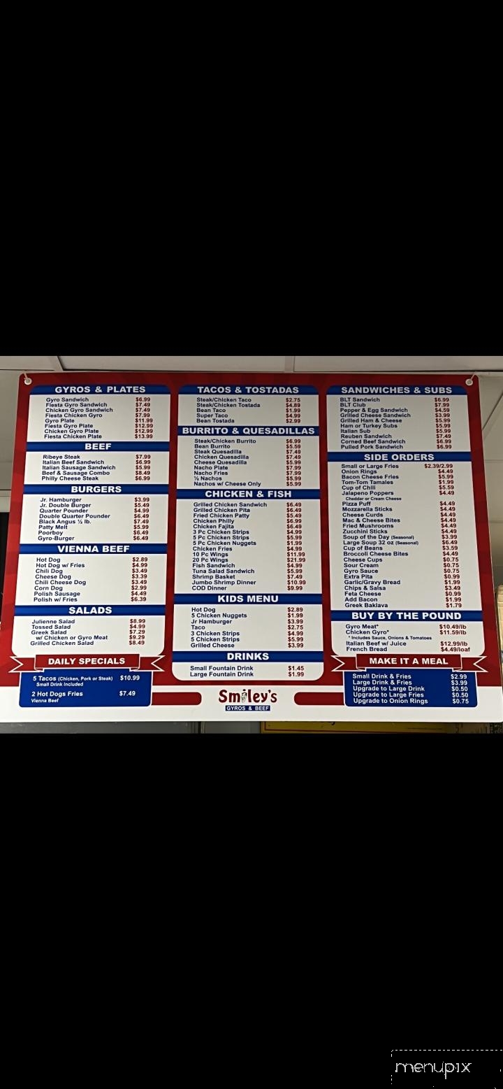 Smiley's Gyros & Beef - Plainfield, IL