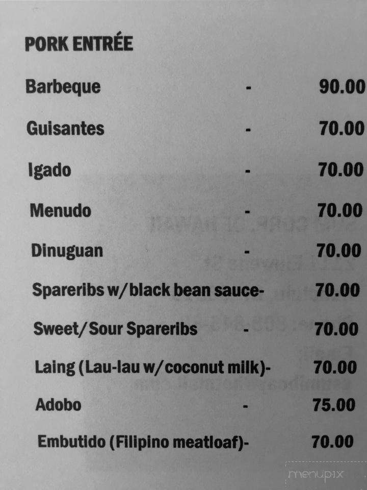 Sums Foods - Honolulu, HI menu_pic