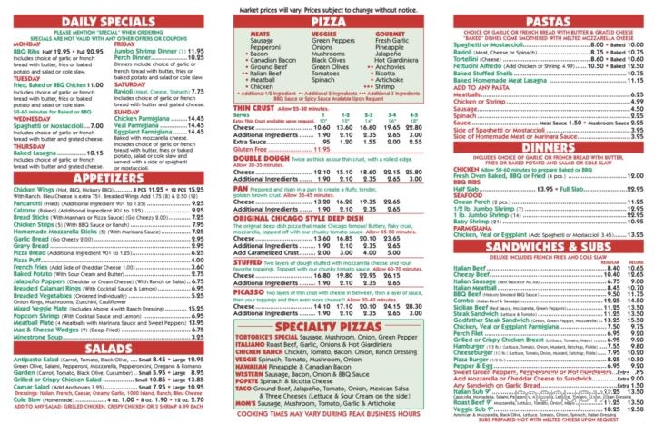 Tortorice's Pizzeria - Downers Grove, IL