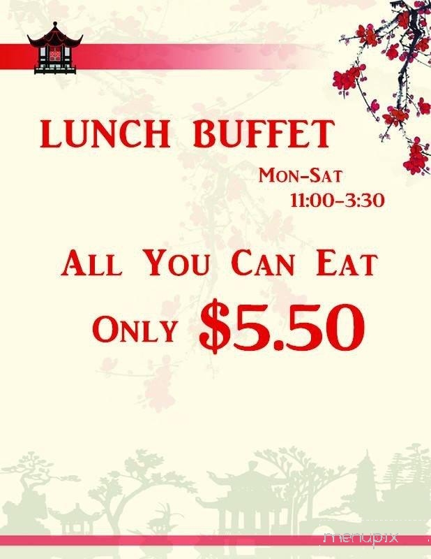 New China Restaurant - Bamberg, SC menu_pic