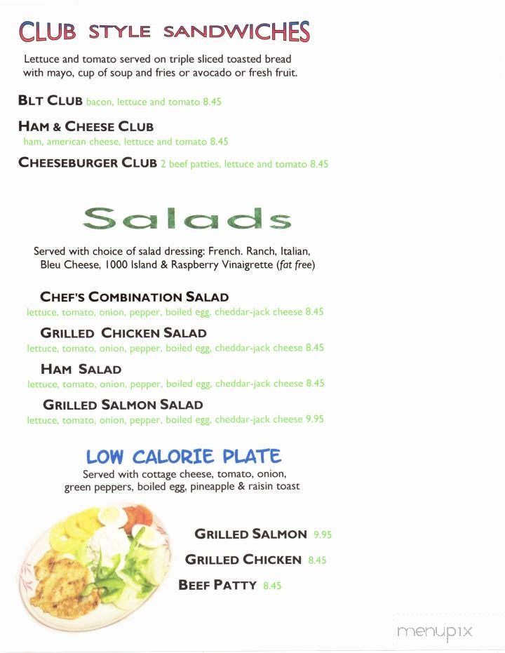Waffle Shop Family Restaurant - Loves Park, IL menu_pic