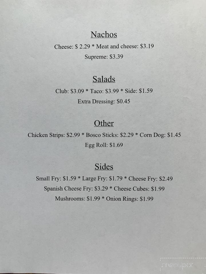 Southside Scoops - Peru, IN menu_pic
