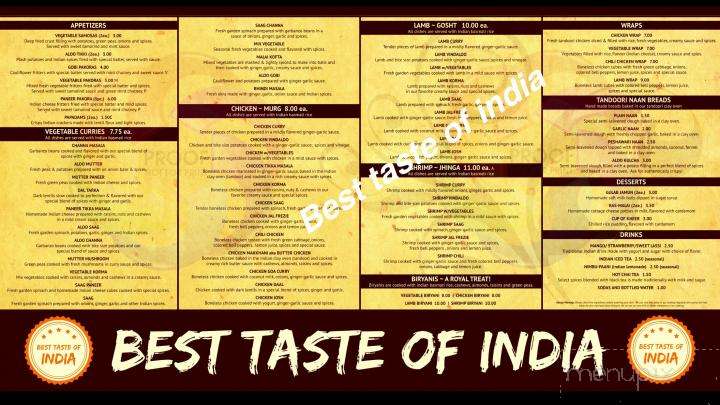 Best Taste of India - Portland, OR