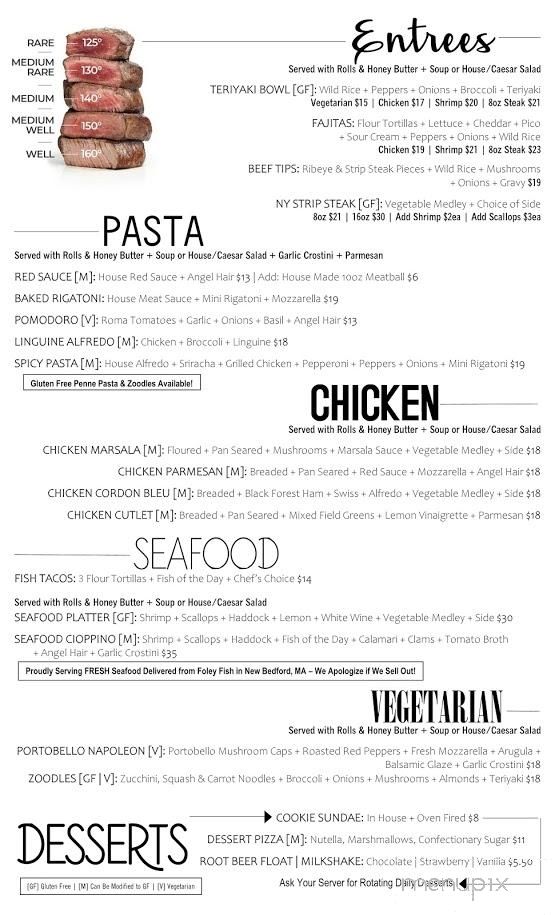 Club 57 - Hornell, NY menu_pic