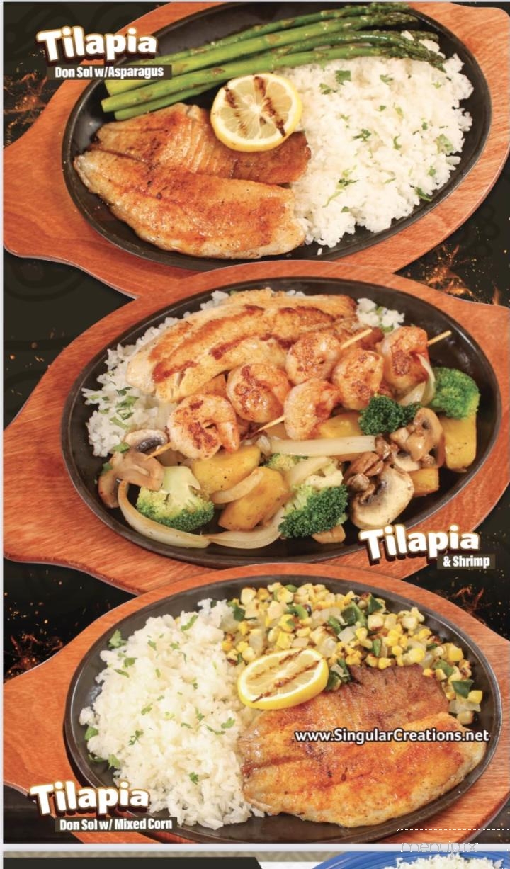 Don Sol - Carbondale, IL menu_pic