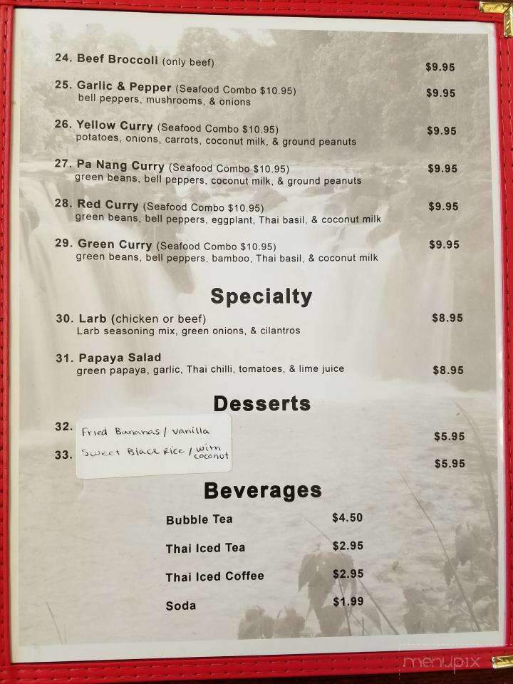 Pho Lao Laan Xang - Kennewick, WA menu_pic