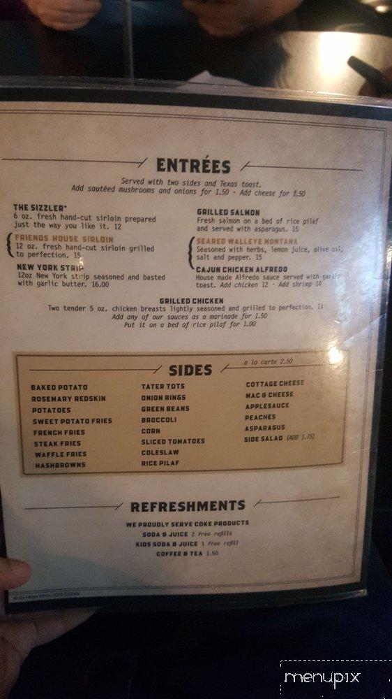 Friends & Co - Battle Creek, MI menu_pic