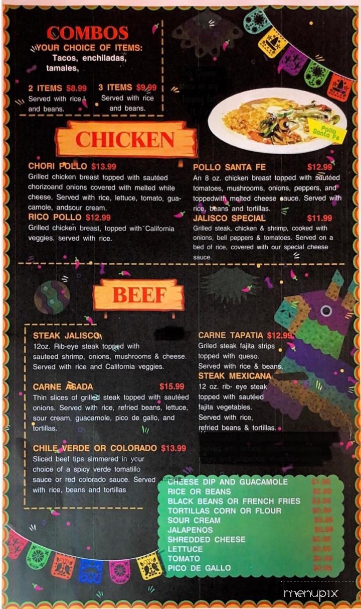Los Molcajetes - Cushing, OK menu_pic