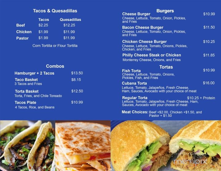 123 Street Food - Richardson, TX menu_pic