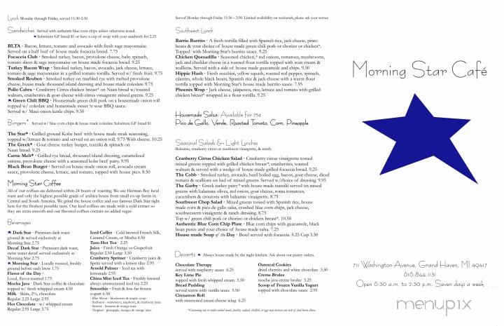 Morning Star Cafe - Grand Haven, MI