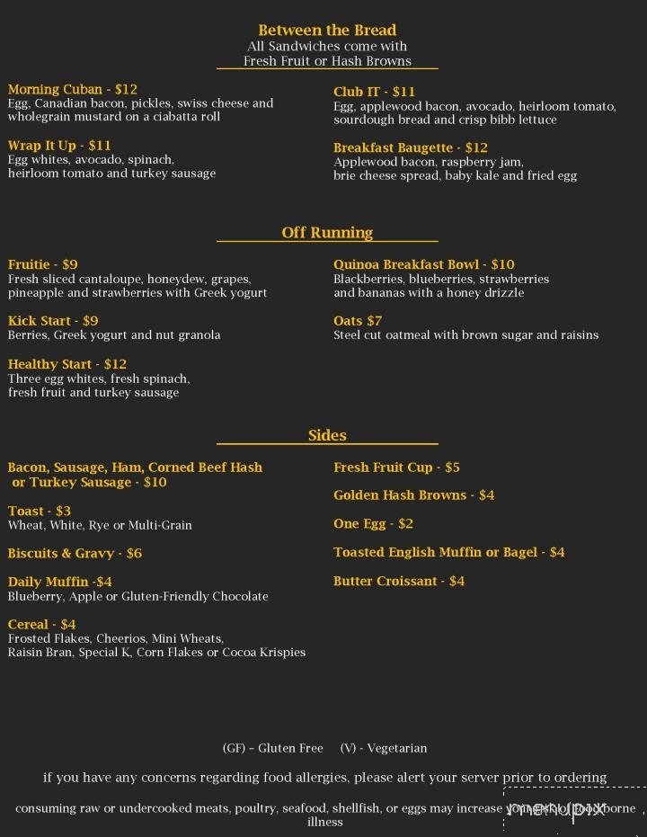 Willby's Restaurant & Lounge - Willowbrook, IL menu_pic