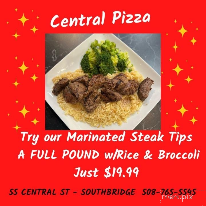 Central Pizza & Pub - Southbridge, MA menu_pic