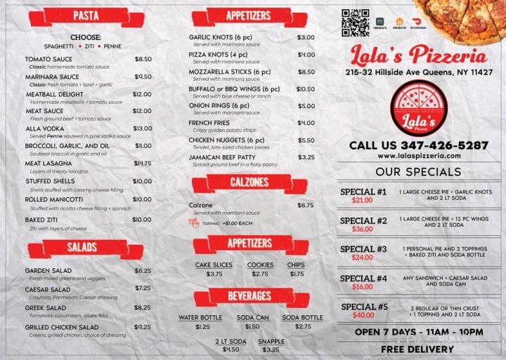Lala's Pizzeria - Queens, NY