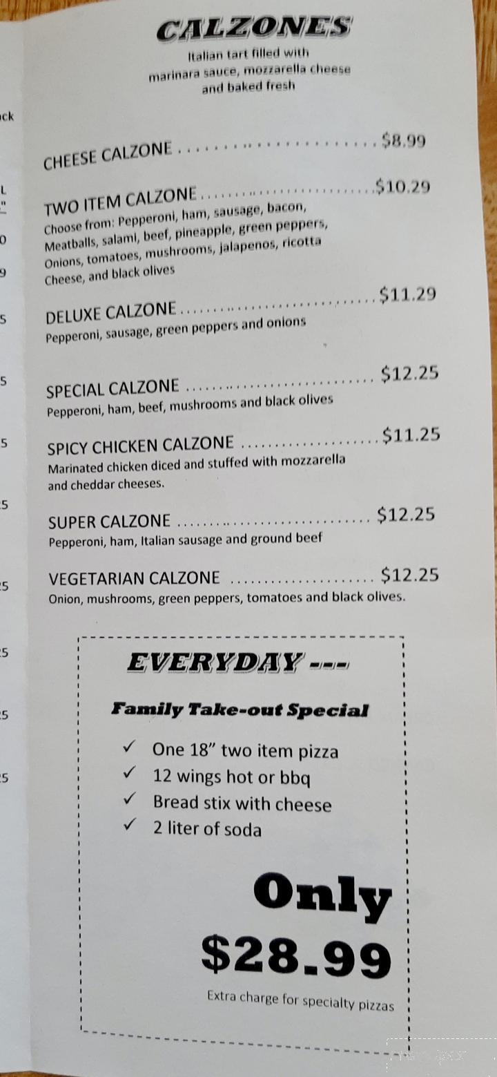 Pit Stop Pizza - Overgaard, AZ menu_pic