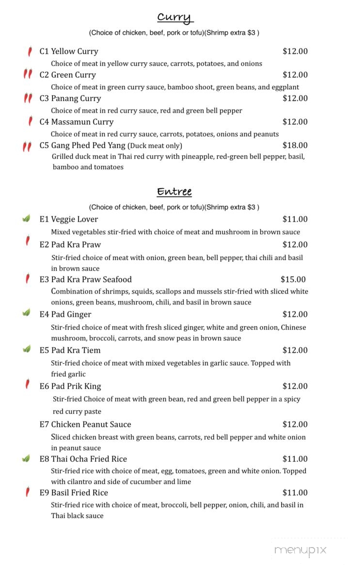 Thai Ocha - Kerrville, TX