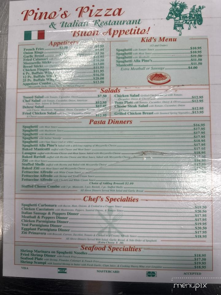 Pino's Pizza - Emporia, VA