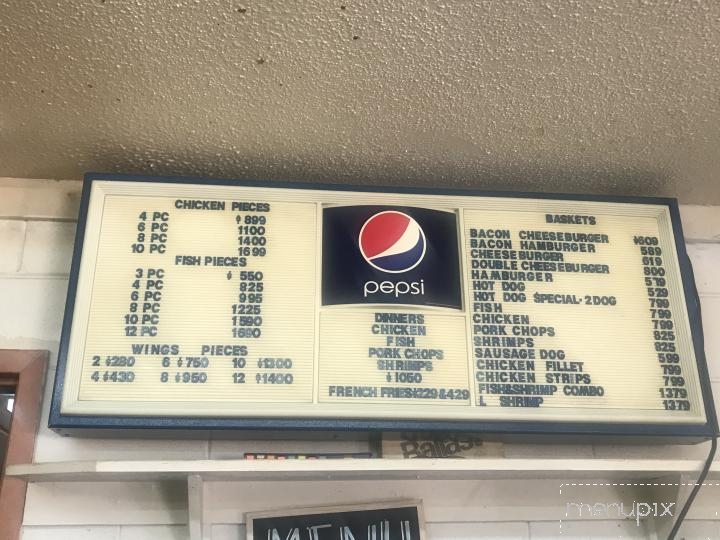 Huffman's Fish N Chic - North, SC menu_pic
