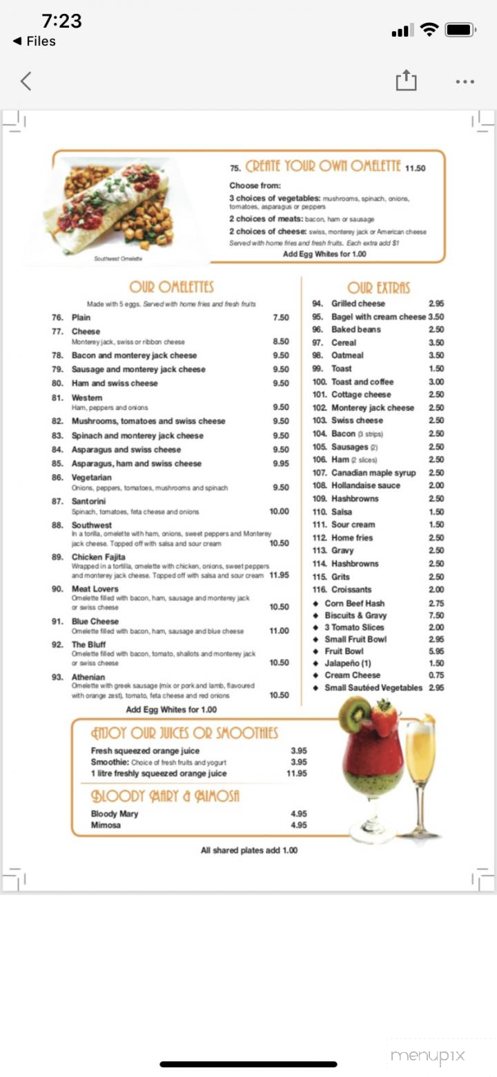 Proino Breakfast & Lunch - Clearwater, FL menu_pic